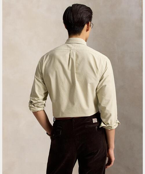 POLO RALPH LAUREN（ポロ ラルフ ローレン）の「クラシック フィット ガーメントダイド オックスフォード シャツ（シャツ/ブラウス・メンズ・ブラウン系3・L/XS）」の4枚目の写真