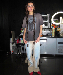 MY LOVE WASHED T-SHIRT_CHARCOAL