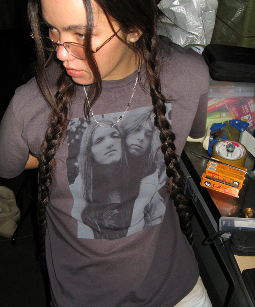 CENTAUR.KR（セントール）の「MY LOVE WASHED T-SHIRT_CHARCOAL（Tシャツ/カットソー・レディース・その他・FREE）」の3枚目の写真