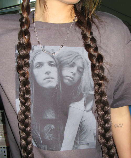 CENTAUR.KR（セントール）の「MY LOVE WASHED T-SHIRT_CHARCOAL（Tシャツ/カットソー・レディース・その他・FREE）」の5枚目の写真