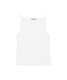 BOAT NECK SLEEVELESS TOP_IVORY