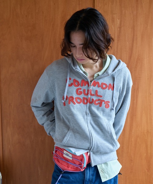 common gull products.(コモンガルプロダクツ)の「駆け込みウエストポーチ(ボディバッグ/ウエストポーチ・レディース・ピンク系/ブラウン系/イエロー系/ブラック系/ミント・フリー)」の7枚目の写真