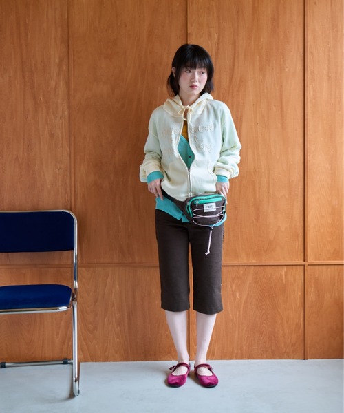 common gull products.(コモンガルプロダクツ)の「駆け込みウエストポーチ(ボディバッグ/ウエストポーチ・レディース・ピンク系/ブラウン系/イエロー系/ブラック系/ミント・フリー)」の9枚目の写真