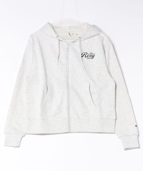 ROXY(ロキシー)の「ROXY HISTORICAL ZIP HOODIE ヒストリカルロゴ ジップフーディ スウェットパーカー 【2026年秋冬モデル】(パーカー・レディース・グレー/ホワイト/ブルー/ブラック・SMALL/MEDIUM/LARGE)」の3枚目の写真