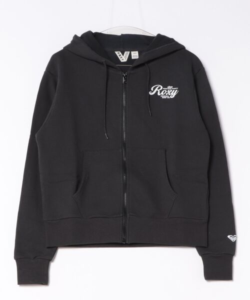 ROXY(ロキシー)の「ROXY HISTORICAL ZIP HOODIE ヒストリカルロゴ ジップフーディ スウェットパーカー 【2026年秋冬モデル】(パーカー・レディース・グレー/ホワイト/ブルー/ブラック・SMALL/MEDIUM/LARGE)」の1枚目の写真