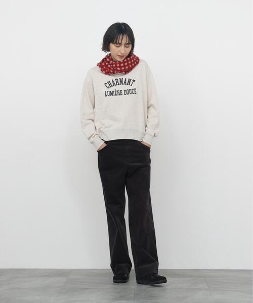 Glen Prince（グレンプリンス）の「◆【GLEN PRINCE】 ギンガムチェックストール（ストール/ショール・レディース・ダークインディゴブルー/レッド系その他4・ﾌﾘ-）」の3枚目の写真