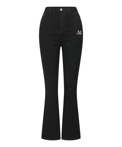 MUCENT(ムセント)の「MUCENT/RAXENブーツカットデニムパンツ(その他パンツ・レディース・ブラック・SMALL)」の11枚目の写真