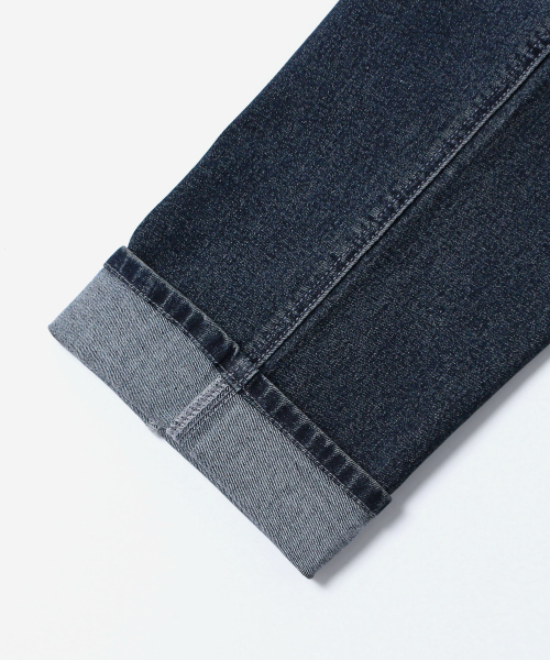 ADHOC(アドホック)の「男性テーパードフィットデニムパンツ (DK-INDIGO) (HC8DP07)(デニムパンツ・メンズ・その他・76/71/81/86)」の5枚目の写真