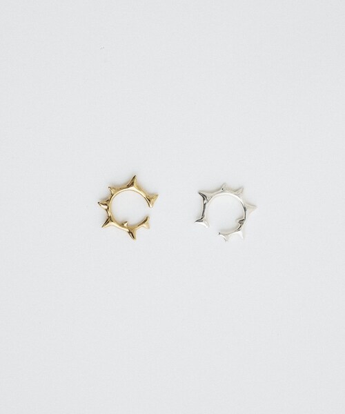 Soierie(ソワリー)の「soierie|Raw edge earcuff(イヤリング・レディース・ゴールド/シルバー・00)」の4枚目の写真