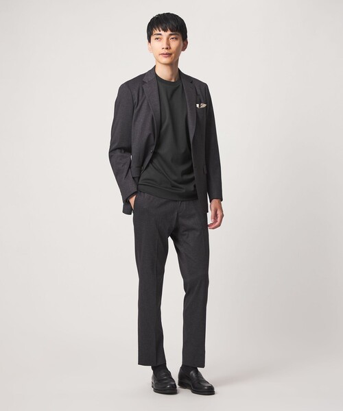 green label relaxing(グリーンレーベルリラクシング)の「L/A ポンチ ビズ クルーネック カットソー(Tシャツ/カットソー・メンズ・ターコイズブルー系/ダークグレー/ライトグレー・XL/M/L/S)」の9枚目の写真