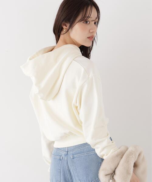 PROPORTION BODY DRESSING(プロポーションボディドレッシング)の「<E>リボン付きフーディー / 1216260003(パーカー・レディース・オフホワイト/グレー系その他・FREE)」の11枚目の写真