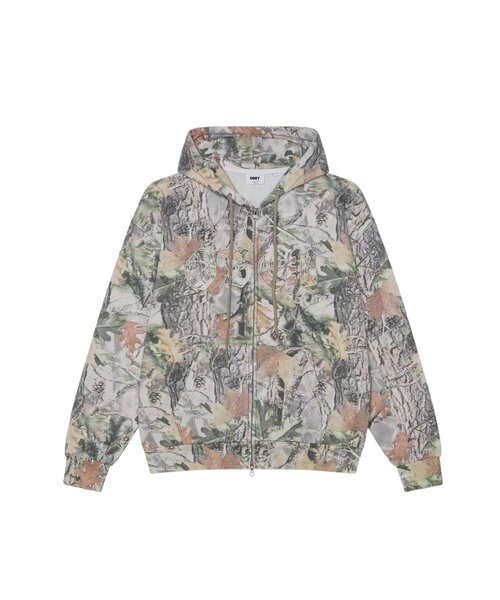 OBEY(オベイ)の「【OBEY】GOTHIC ZIP HOOD(パーカー・メンズ・オリーブ/ブラック/ブラウン・SMALL)」の1枚目の写真