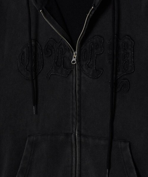 OBEY(オベイ)の「【OBEY】GOTHIC ZIP HOOD(パーカー・メンズ・オリーブ/ブラック/ブラウン・SMALL)」の8枚目の写真