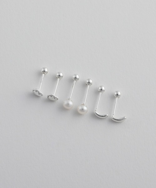 whoseA(フーシー)の「【silver925】Tiny Screw pierce / タイニースクリューピアス(ピアス(両耳用)・レディース・シルバー/シルバー系その他/シルバー系その他2・FREE)」の17枚目の写真