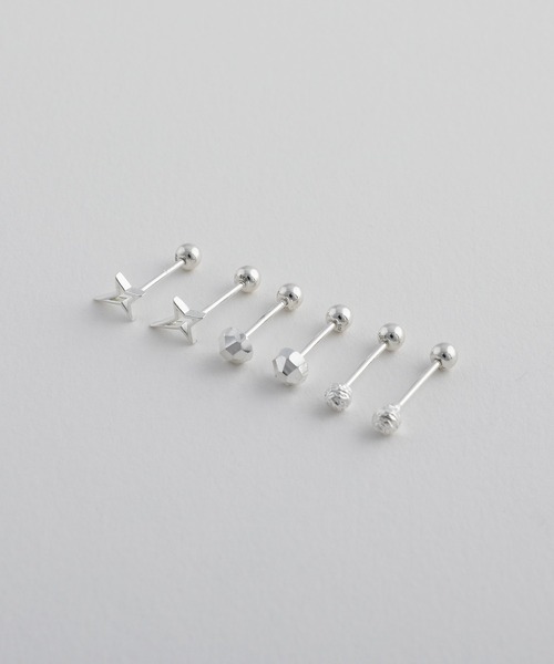 whoseA(フーシー)の「【silver925】Tiny Screw pierce / タイニースクリューピアス(ピアス(両耳用)・レディース・シルバー/シルバー系その他/シルバー系その他2・FREE)」の7枚目の写真