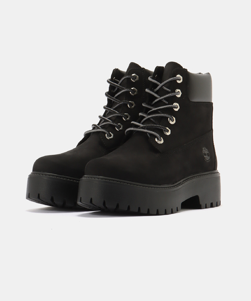Timberland（ティンバーランド）の「Timberland Stone Street 6-Inch Waterproof Platform Boot A5RH5-015（ブーツ・レディース・ブラック・24.5cm/24cm/23.5cm/23cm）」の7枚目の写真