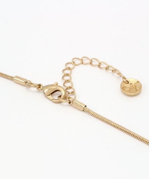 N.（N. Natural Beauty Basic）（エヌエヌナチュラルビューティーベーシック）の「シェイプメタルネックレス（ネックレス・レディース・ゴールド・ﾌﾘ-）」の3枚目の写真