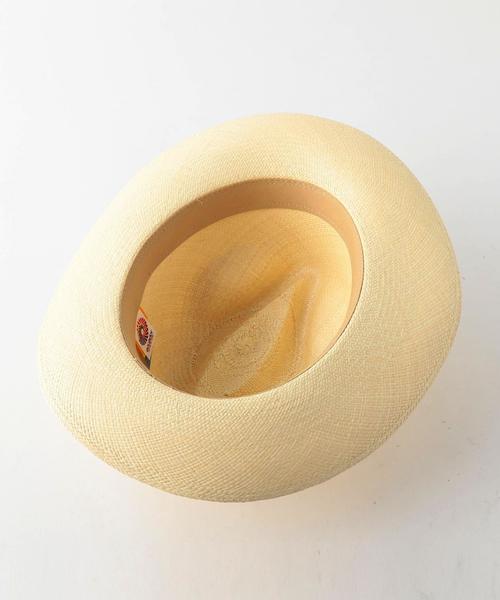 BEAUTY&YOUTH UNITED ARROWS（ビューティーアンドユースユナイテッドアローズ）の「BY ECUA ANDINO クラシックハット◆（ハット・レディース・ホワイト/ベージュ・FREE）」の6枚目の写真