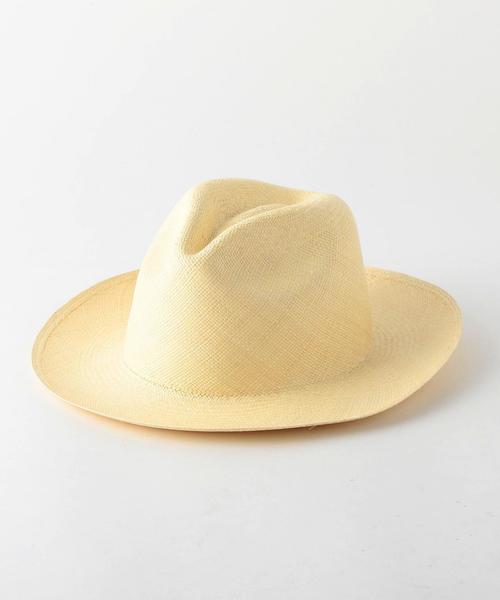 BEAUTY&YOUTH UNITED ARROWS（ビューティーアンドユースユナイテッドアローズ）の「BY ECUA ANDINO クラシックハット◆（ハット・レディース・ホワイト/ベージュ・FREE）」の7枚目の写真