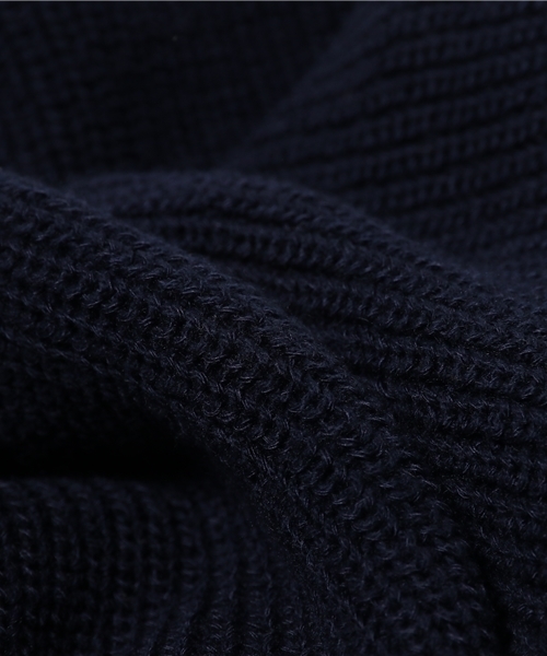 22 OCTOBRE（ヴァンドゥ－オクトーブル）の「バルキーロングベスト（ニット/セーター・レディース・ブラック/ベージュ/ネイビー・2）」の6枚目の写真