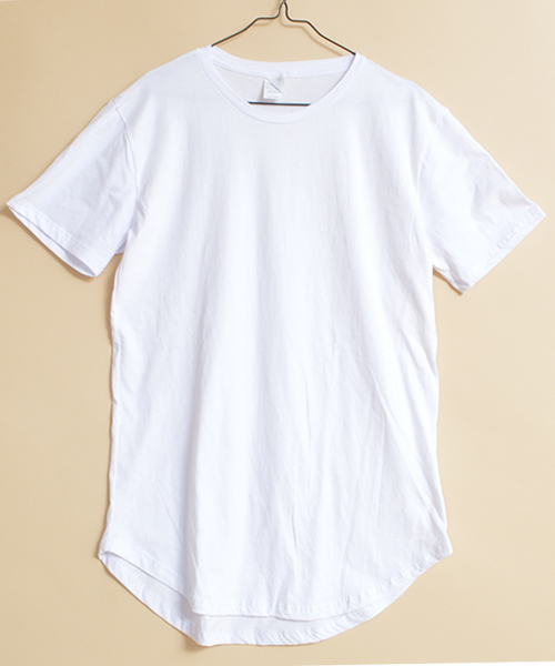 ROOPTOKYO（ループトウキョウ）の「ロング丈 コットン 無地 ラウンド Tシャツ proclub/プロクラブ（Tシャツ/カットソー・メンズ・グレー/オリーブ/ネイビー/ホワイト/ブラック・S/L/M）」の17枚目の写真