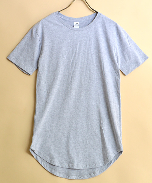 ROOPTOKYO（ループトウキョウ）の「ロング丈 コットン 無地 ラウンド Tシャツ proclub/プロクラブ（Tシャツ/カットソー・メンズ・グレー/オリーブ/ネイビー/ホワイト/ブラック・S/L/M）」の22枚目の写真