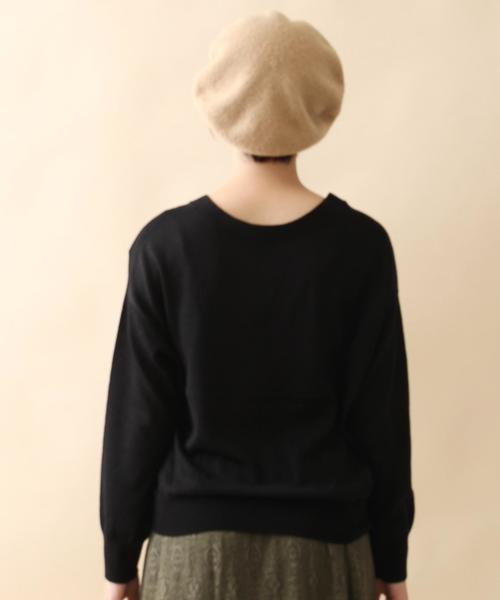 coen(コーエン)の「ウールハイゲージ2WAYプルオーバーニット(ニット/セーター・レディース・ワインレッド/ブラック/マスタード/グレー・LARGE/MEDIUM)」の10枚目の写真