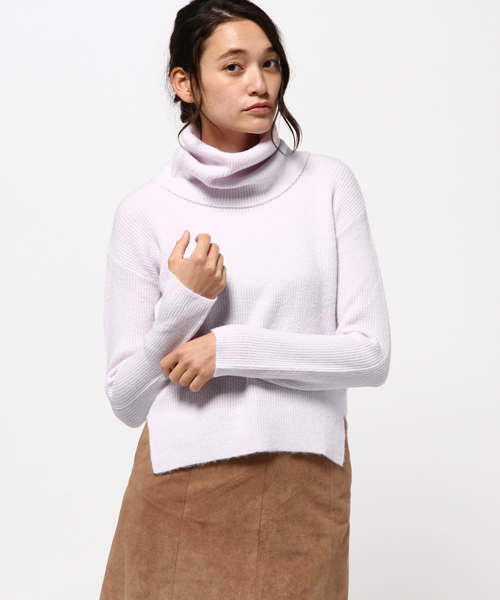 rienda（リエンダ）の「ルーズタートルニットTOP（ニット/セーター・レディース・トップグレー/ブラック/ライトパープル/ホワイト・FREE）」の15枚目の写真