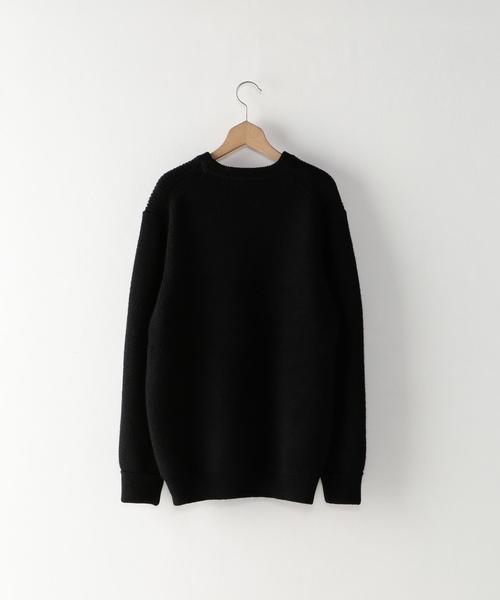 Steven Alan（スティーブンアラン）の「＜Steven Alan＞ 5GAGE BRIT/WL CREWNECK ﾆｯﾄ ◆（ニット/セーター・メンズ・オフホワイト/ブラック/レッド・LARGE/MEDIUM/SMALL/X-LARGE）」の5枚目の写真