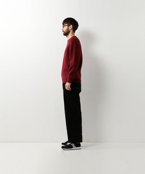 Steven Alan（スティーブンアラン）の「＜Steven Alan＞ 5GAGE BRIT/WL CREWNECK ﾆｯﾄ ◆（ニット/セーター・メンズ・オフホワイト/ブラック/レッド・LARGE/MEDIUM/SMALL/X-LARGE）」の8枚目の写真
