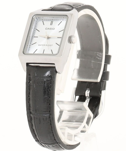 CASIO(カシオ)の「カシオ CASIO/ クォーツ スタンダードアナログ レザーベルト スクエアフェイス 日常生活防水 腕時計 //// LTP-V007Lシリーズ(アナログ腕時計・レディース・ブラウン系その他/ブラウン/ブラック×ブラック/ブラック×シルバー/ブラック/ブラック系その他/ブラウン系その他2/ブラウン系その他3/ブラウン系その他4/ブラック系その他2・FREE)」の6枚目の写真