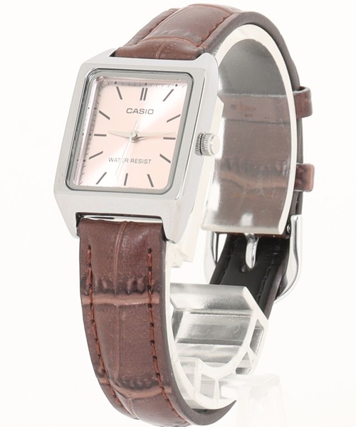 CASIO(カシオ)の「カシオ CASIO/ クォーツ スタンダードアナログ レザーベルト スクエアフェイス 日常生活防水 腕時計 //// LTP-V007Lシリーズ(アナログ腕時計・レディース・ブラウン系その他/ブラウン/ブラック×ブラック/ブラック×シルバー/ブラック/ブラック系その他/ブラウン系その他2/ブラウン系その他3/ブラウン系その他4/ブラック系その他2・FREE)」の10枚目の写真
