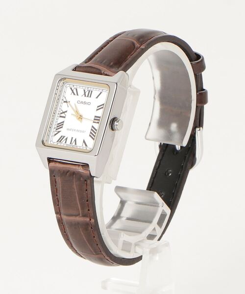 CASIO(カシオ)の「カシオ CASIO/ クォーツ スタンダードアナログ レザーベルト スクエアフェイス 日常生活防水 腕時計 //// LTP-V007Lシリーズ(アナログ腕時計・レディース・ブラウン系その他/ブラウン/ブラック×ブラック/ブラック×シルバー/ブラック/ブラック系その他/ブラウン系その他2/ブラウン系その他3/ブラウン系その他4/ブラック系その他2・FREE)」の19枚目の写真