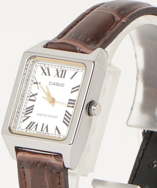 CASIO(カシオ)の「カシオ CASIO/ クォーツ スタンダードアナログ レザーベルト スクエアフェイス 日常生活防水 腕時計 //// LTP-V007Lシリーズ(アナログ腕時計・レディース・ブラウン系その他/ブラウン/ブラック×ブラック/ブラック×シルバー/ブラック/ブラック系その他/ブラウン系その他2/ブラウン系その他3/ブラウン系その他4/ブラック系その他2・FREE)」の20枚目の写真