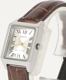 CASIO（カシオ）の「カシオ CASIO/ クォーツ スタンダードアナログ レザーベルト スクエアフェイス 日常生活防水  腕時計 //// LTP-V007Lシリーズ（アナログ腕時計）」