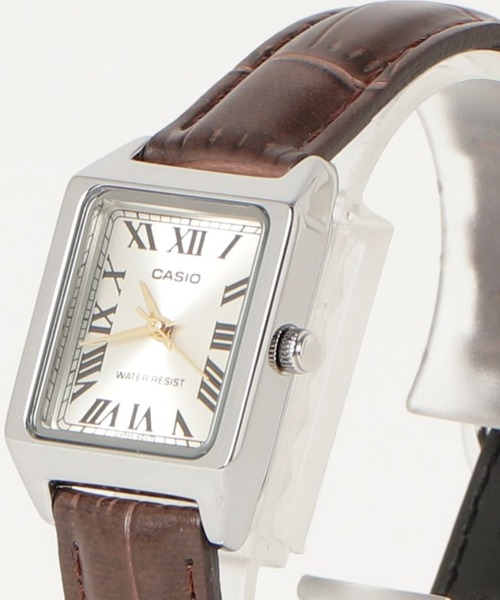 CASIO(カシオ)の「カシオ CASIO/ クォーツ スタンダードアナログ レザーベルト スクエアフェイス 日常生活防水 腕時計 //// LTP-V007Lシリーズ(アナログ腕時計・レディース・ブラウン系その他/ブラウン/ブラック×ブラック/ブラック×シルバー/ブラック/ブラック系その他/ブラウン系その他2/ブラウン系その他3/ブラウン系その他4/ブラック系その他2・FREE)」の18枚目の写真
