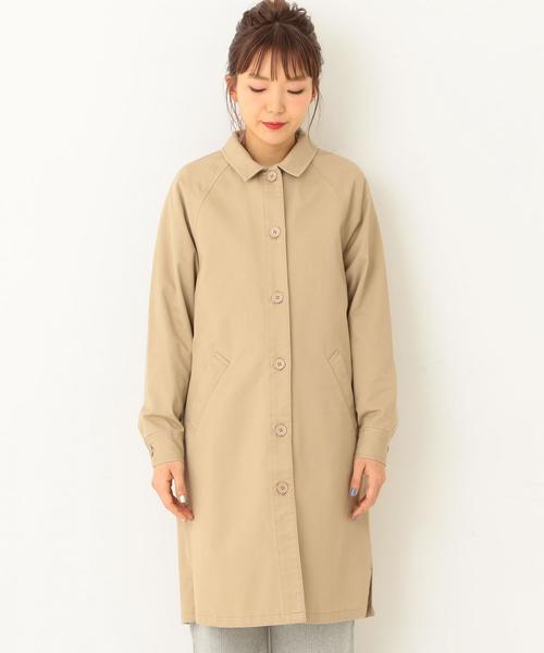 Another Edition（アナザーエディション）の「【WEB店舗限定】ステンカラーコート ◆（ステンカラーコート・レディース・ライトブルー/ベージュ/オフホワイト・SMALL/MEDIUM）」の18枚目の写真