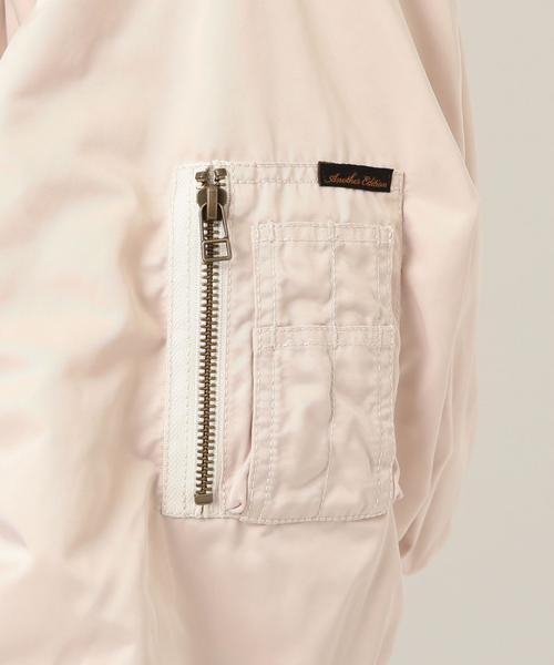 Another Edition（アナザーエディション）の「ショートMA-1 Ⅱ（MA-1・レディース・オリーブ/ライトピンク・SMALL/MEDIUM）」の20枚目の写真