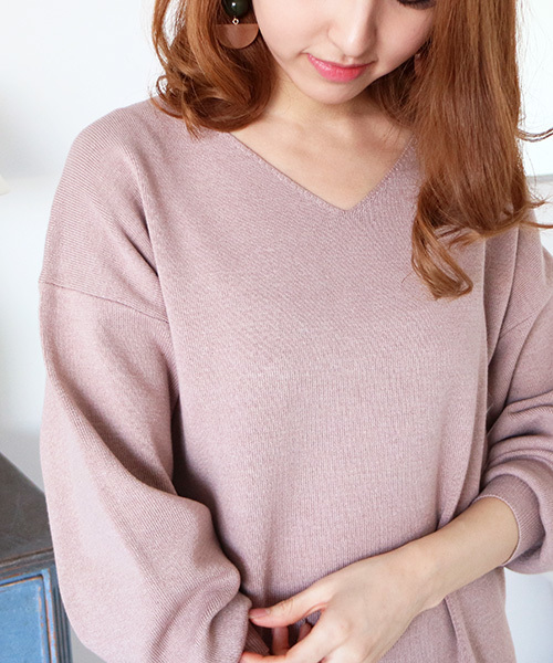 N.（N. Natural Beauty Basic）（エヌエヌナチュラルビューティーベーシック）の「総針サックワンピース（ワンピース・レディース・ベージュ/ネイビー/ホワイト/ブルー・MEDIUM）」の11枚目の写真
