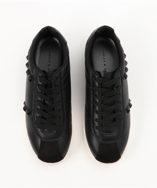 CHARLES & KEITH（チャールズ & キース）の「レースアップスニーカー / LACE-UP SNEAKERS（スニーカー・レディース・ホワイト/ブラック・23cm/24cm/22.5cm/23.5cm/24.5cm）」の8枚目の写真
