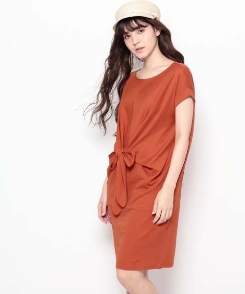 Index インデックス の ウエストリボンワンピース ワンピース Wear