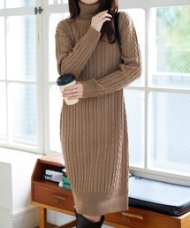 タートルネック」に該当するワンピース/ドレスファッション通販
