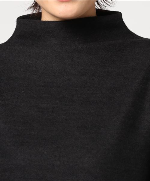 VENCEEXCHANGE（ヴァンスエクスチェンジ）の「袖タックロングワンピース              （ワンピース・レディース・ブラック/グレー/ブルー・MEDIUM）」の9枚目の写真