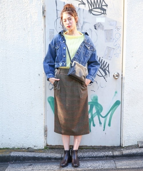 LOWRYS FARM（ローリーズファーム）の「ＣＯＮＥ／Ｇジャン　779388 （デニムジャケット・レディース・ブルー/ワンウォッシュ・LARGE/MEDIUM）」の11枚目の写真