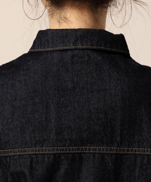 LOWRYS FARM（ローリーズファーム）の「ＣＯＮＥ／Ｇジャン　779388 （デニムジャケット・レディース・ブルー/ワンウォッシュ・LARGE/MEDIUM）」の15枚目の写真