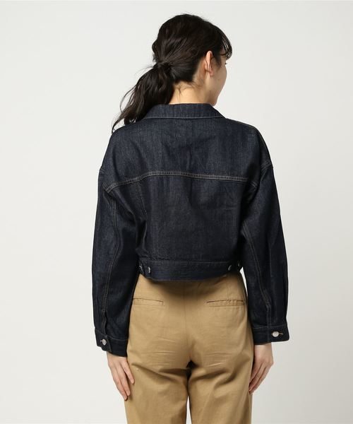 LOWRYS FARM（ローリーズファーム）の「ＣＯＮＥ／Ｇジャン　779388 （デニムジャケット・レディース・ブルー/ワンウォッシュ・LARGE/MEDIUM）」の20枚目の写真