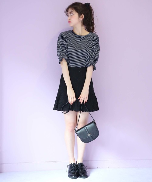 one after another NICE CLAUP(ワンアフターアナザーナイスクラップ)の「レースアップおじシューズ(その他シューズ・レディース・ブラック/ブラウン/ピンクベージュ・LARGE/MEDIUM/SMALL)」の14枚目の写真