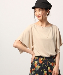 GLOBAL WORK | 【快適機能付き】ハンカチスリーブプルオーバー半袖/786822(Tシャツ/カットソー)