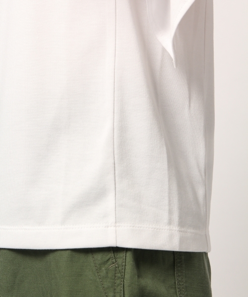 GLOBAL WORK（グローバルワーク）の「【快適機能付き】ハンカチスリーブプルオーバー半袖/786822（Tシャツ/カットソー・レディース・ベージュ/ホワイト/ライトグレー/ブラック/グリーン/ブラウン・MEDIUM/LARGE）」の15枚目の写真