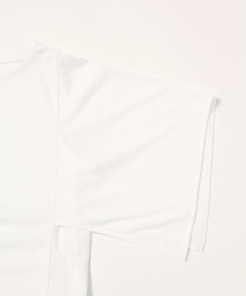 GLOBAL WORK（グローバルワーク）の「【快適機能付き】ハンカチスリーブプルオーバー半袖/786822（Tシャツ/カットソー・レディース・ベージュ/ホワイト/ライトグレー/ブラック/グリーン/ブラウン・MEDIUM/LARGE）」の8枚目の写真